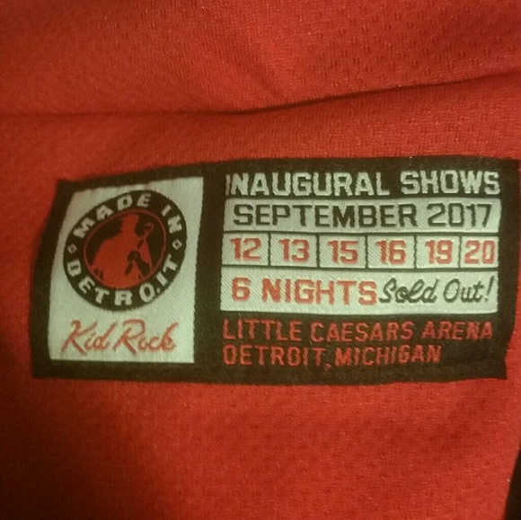 Kid rock Shirts Price Dropped Official Kid Rock Jersey Mens M